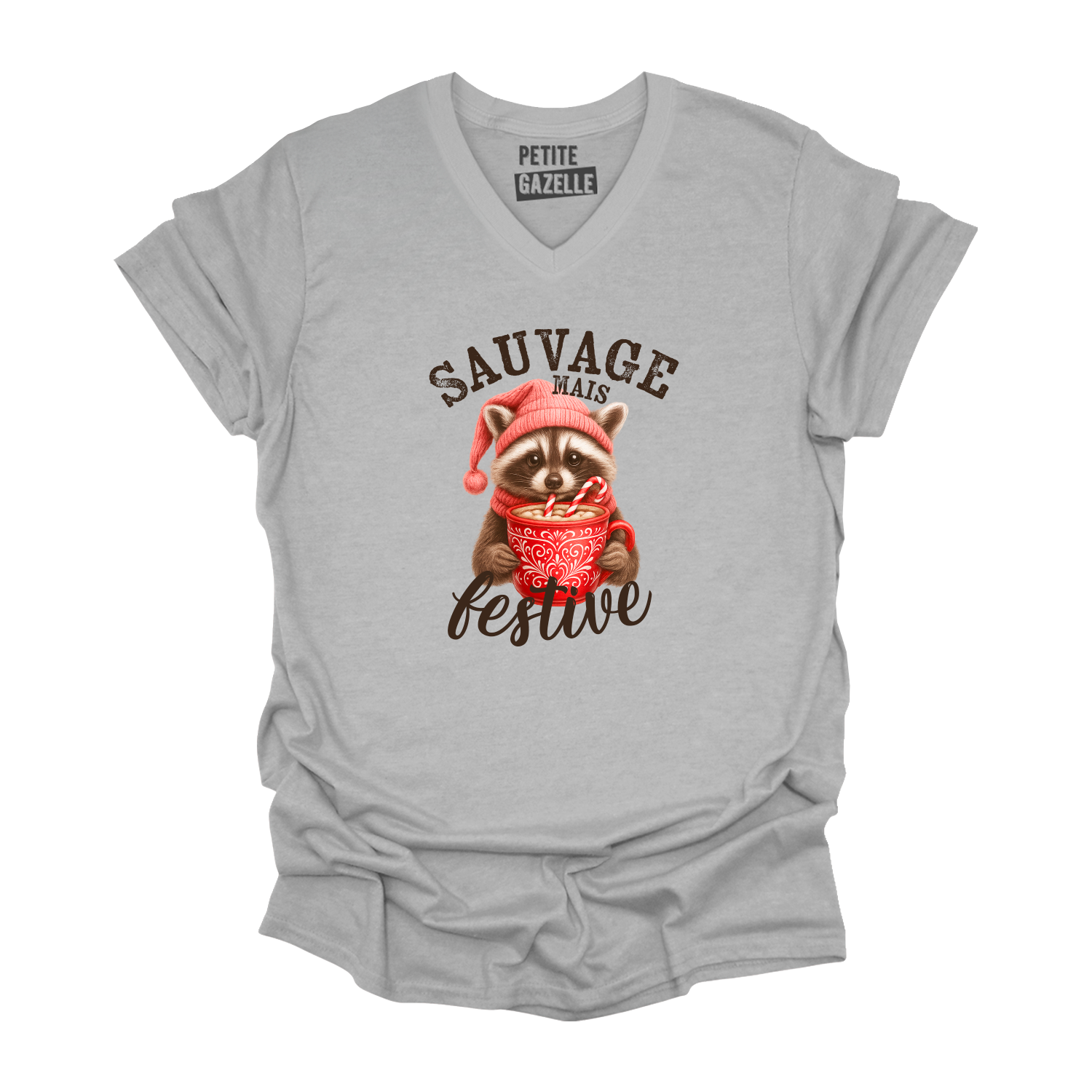 TSHIRT COL en V | Sauvage mais festive