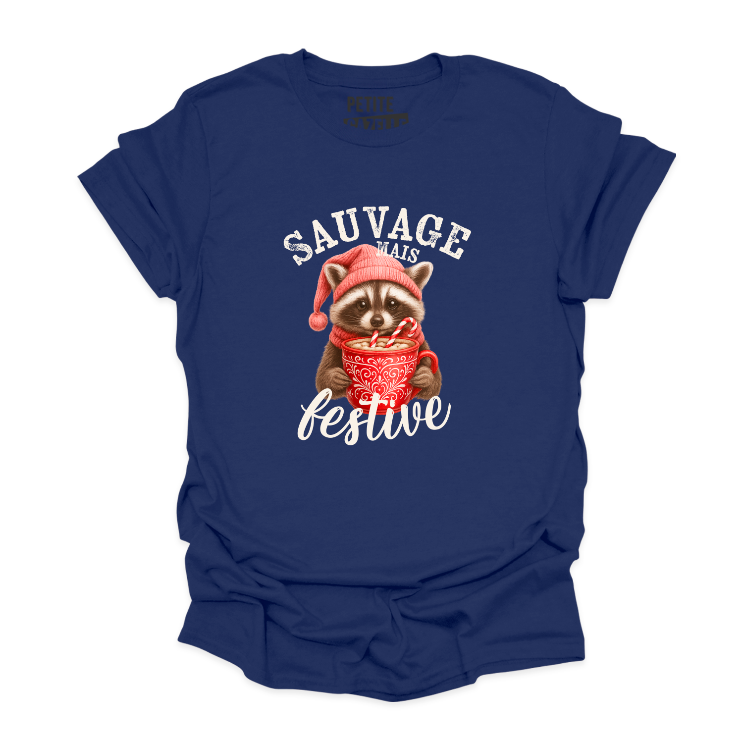 T-SHIRT COL ROND | Sauvage mais festive