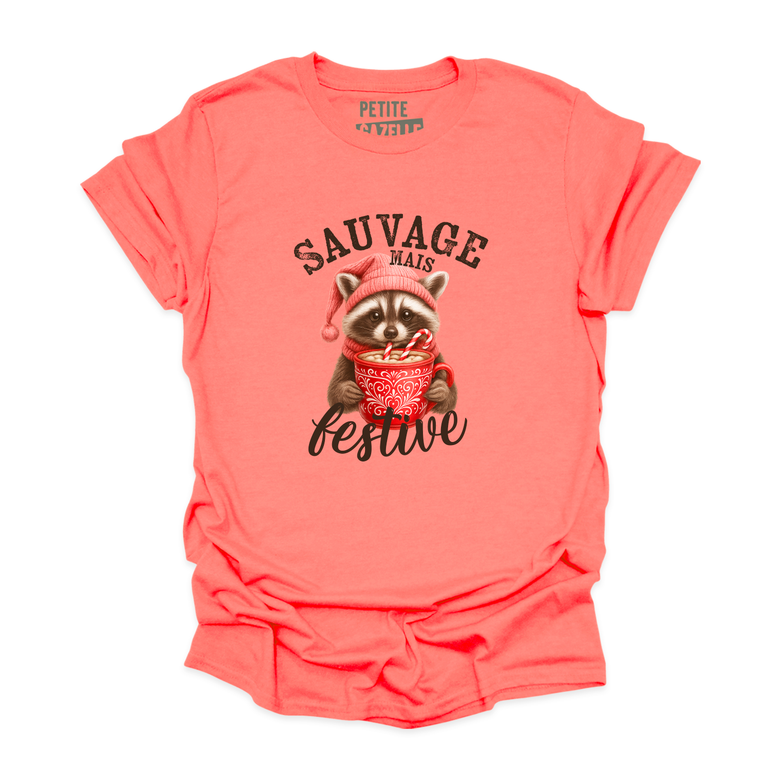 T-SHIRT COL ROND | Sauvage mais festive