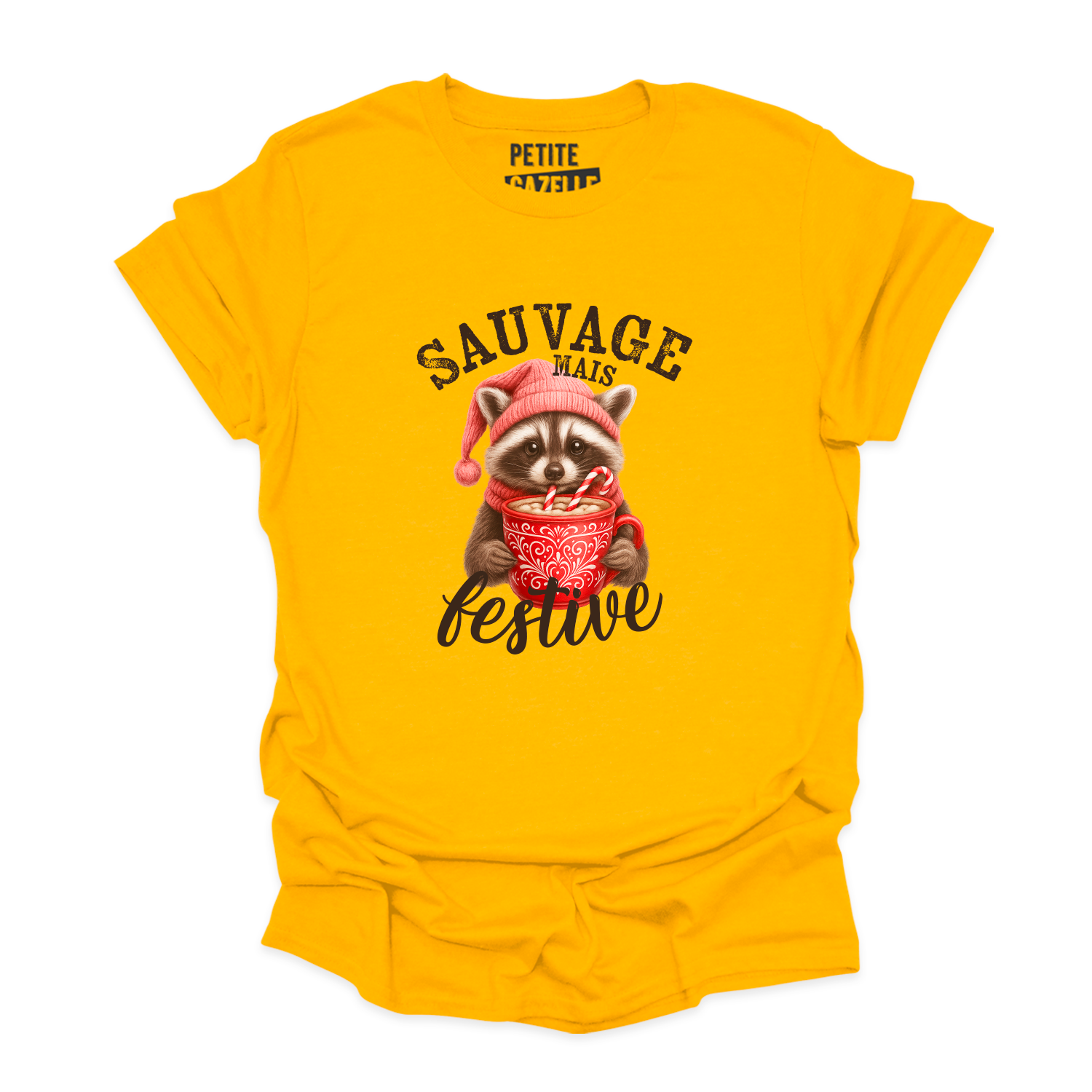 T-SHIRT COL ROND | Sauvage mais festive