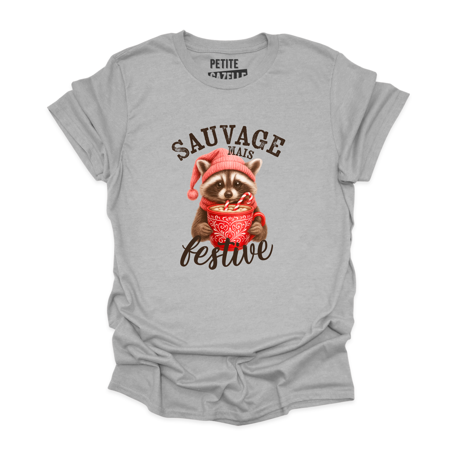 T-SHIRT COL ROND | Sauvage mais festive