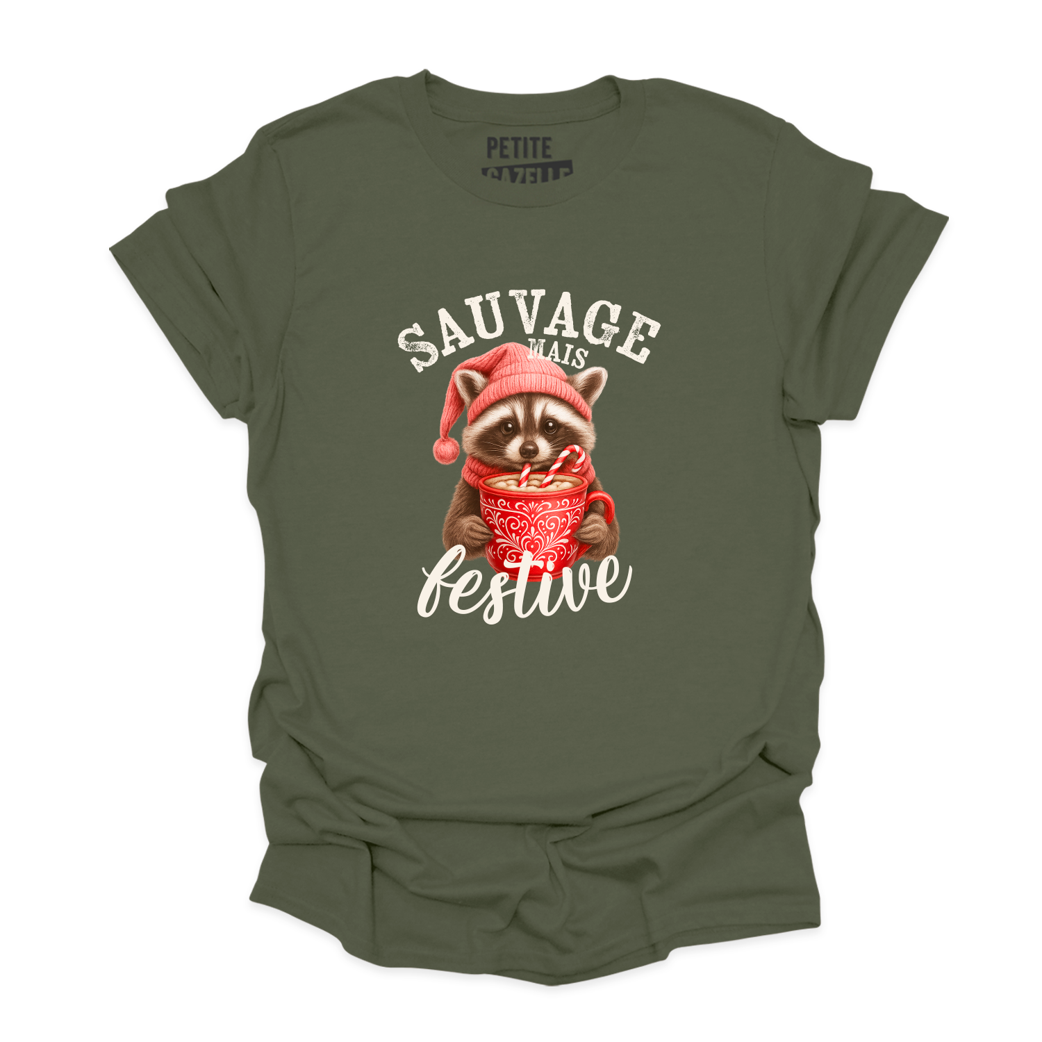 T-SHIRT COL ROND | Sauvage mais festive