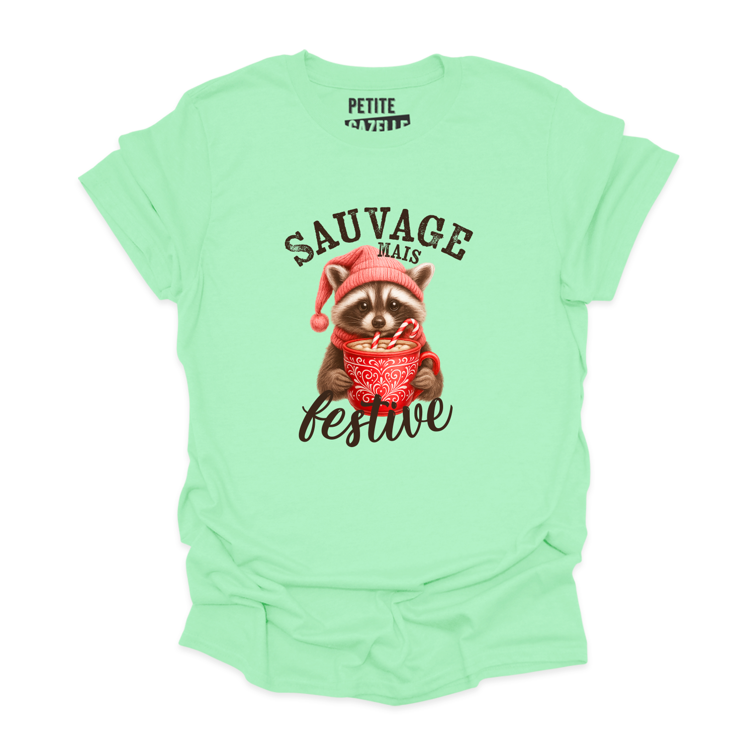 T-SHIRT COL ROND | Sauvage mais festive