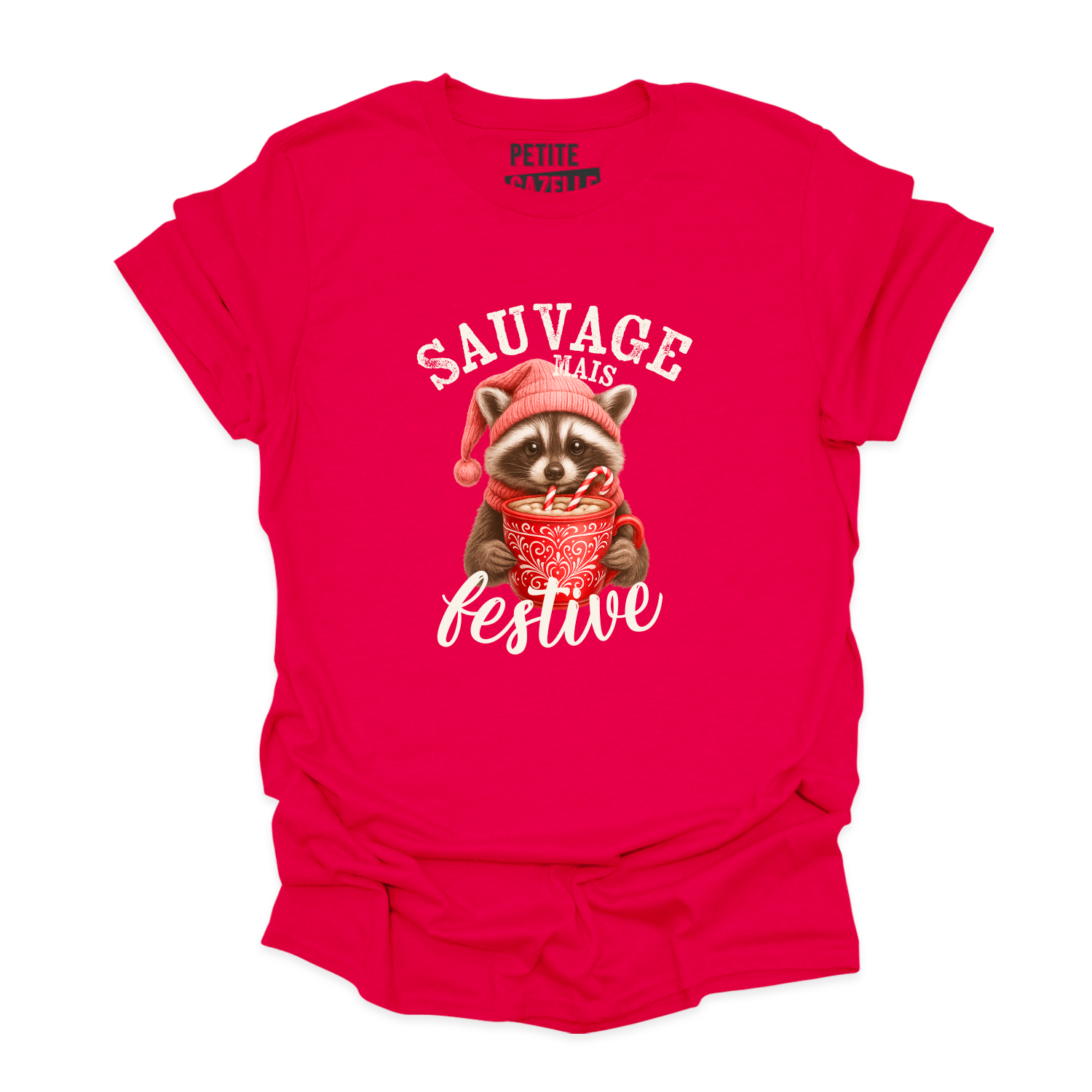 T-SHIRT COL ROND | Sauvage mais festive