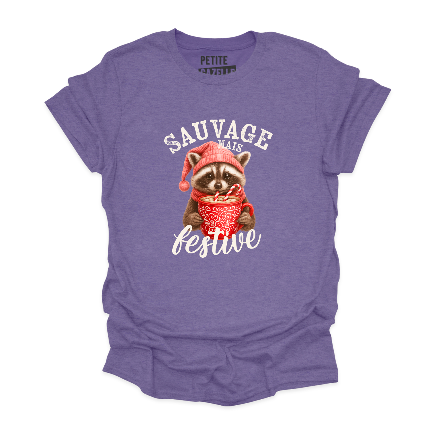 T-SHIRT COL ROND | Sauvage mais festive