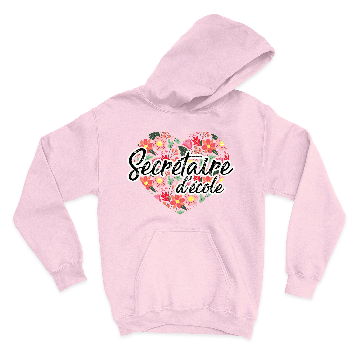 HOODIE | Secrétaire Coeurs & Fleurs