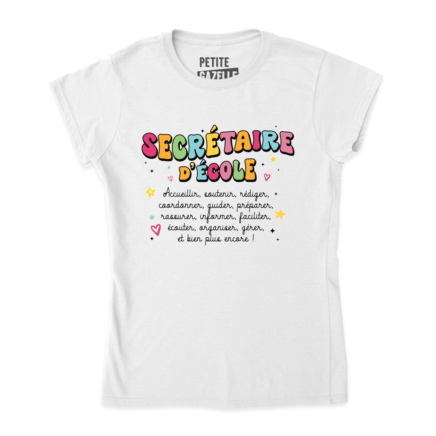 TSHIRT AJUSTÉ | Secrétaire Groovy