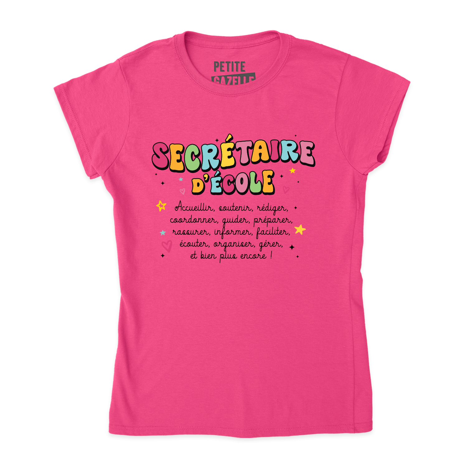 TSHIRT AJUSTÉ | Secrétaire Groovy