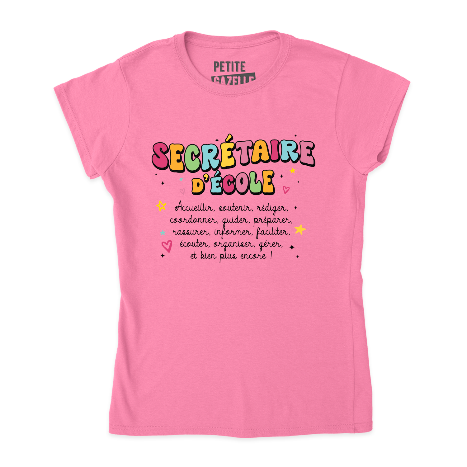 TSHIRT AJUSTÉ | Secrétaire Groovy