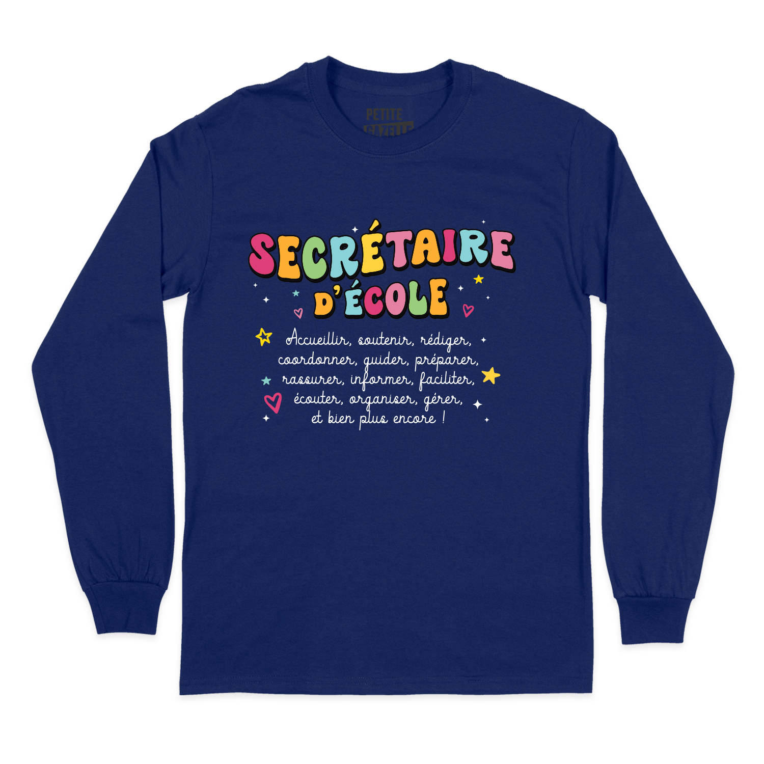 T-SHIRT À MANCHES LONGUES | Secrétaire Groovy