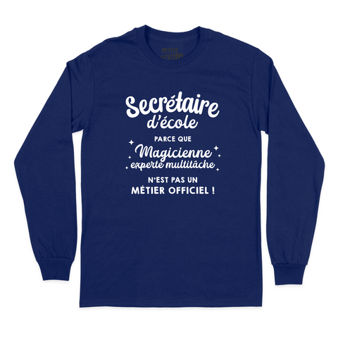 T-SHIRT À MANCHES LONGUES | Secrétaire Multitâche