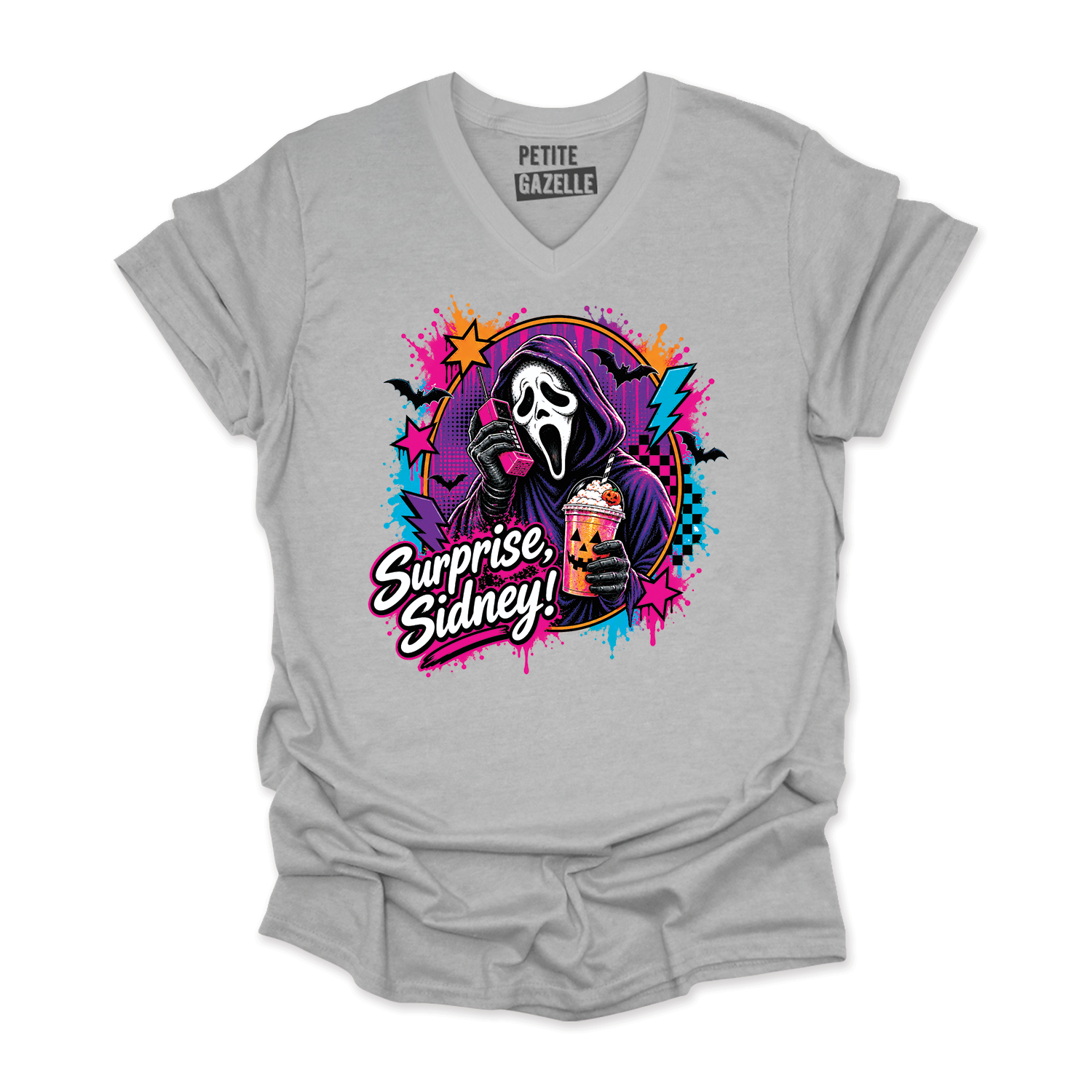 TSHIRT COL en V | Surprise Sidney !
