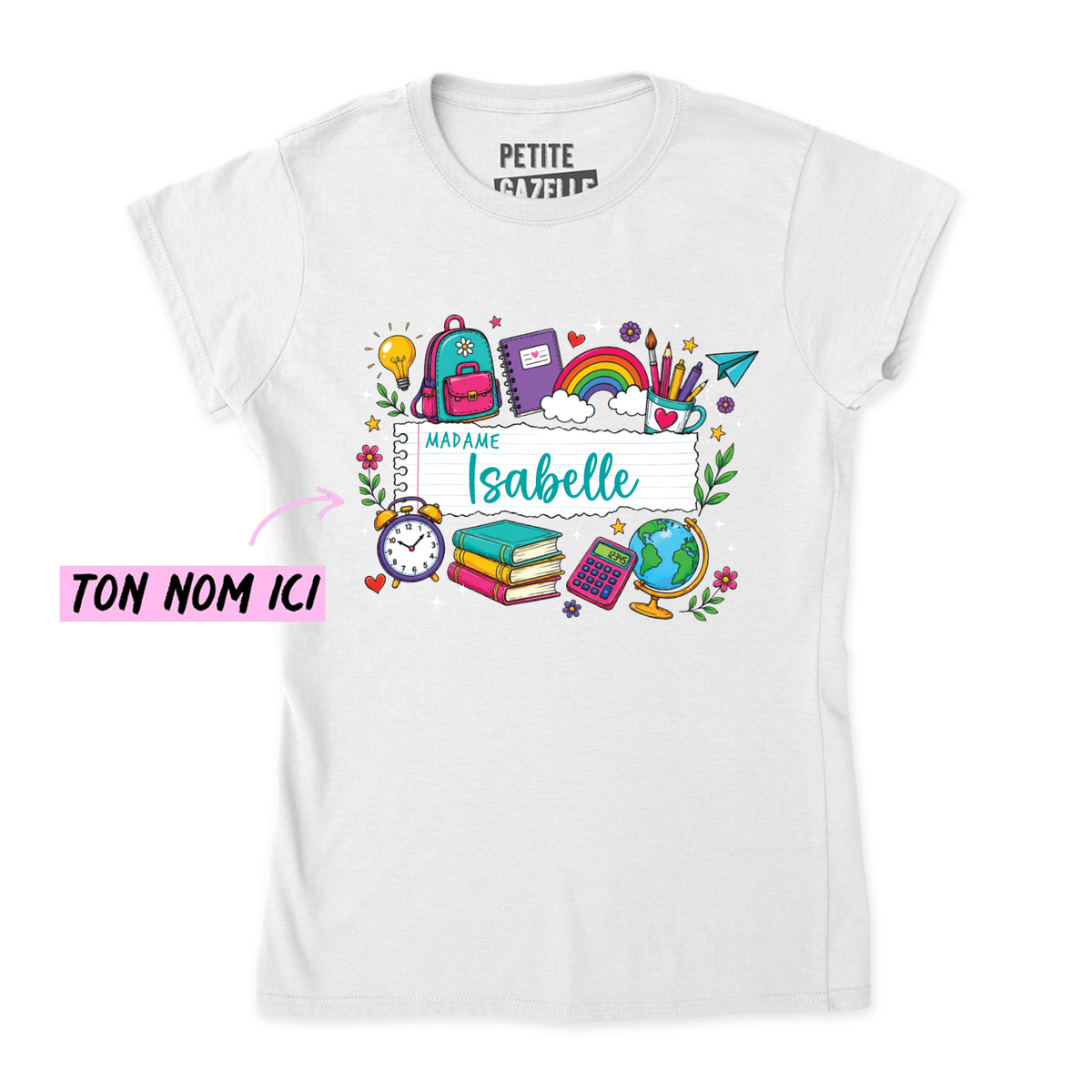 TSHIRT AJUSTÉ | Feuille Lignée