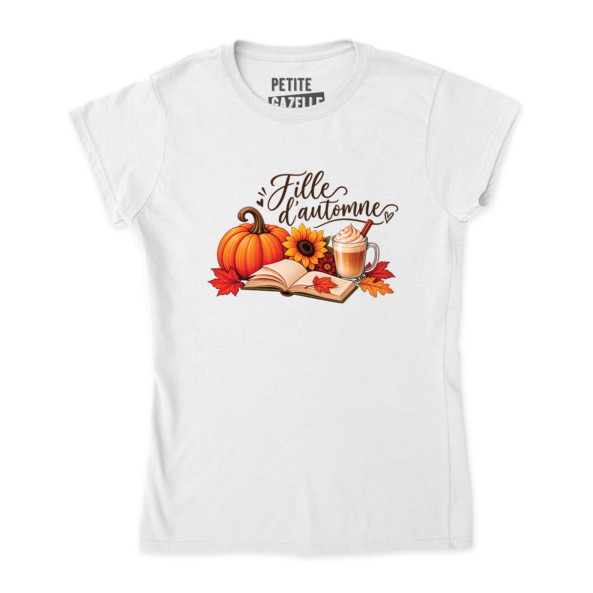 TSHIRT AJUSTÉ | Citrouille & Livres