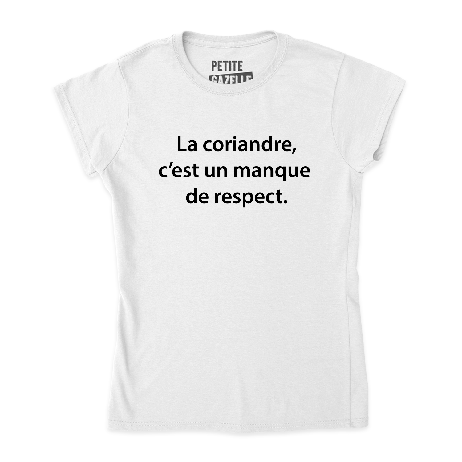 TSHIRT AJUSTÉ | La coriandre