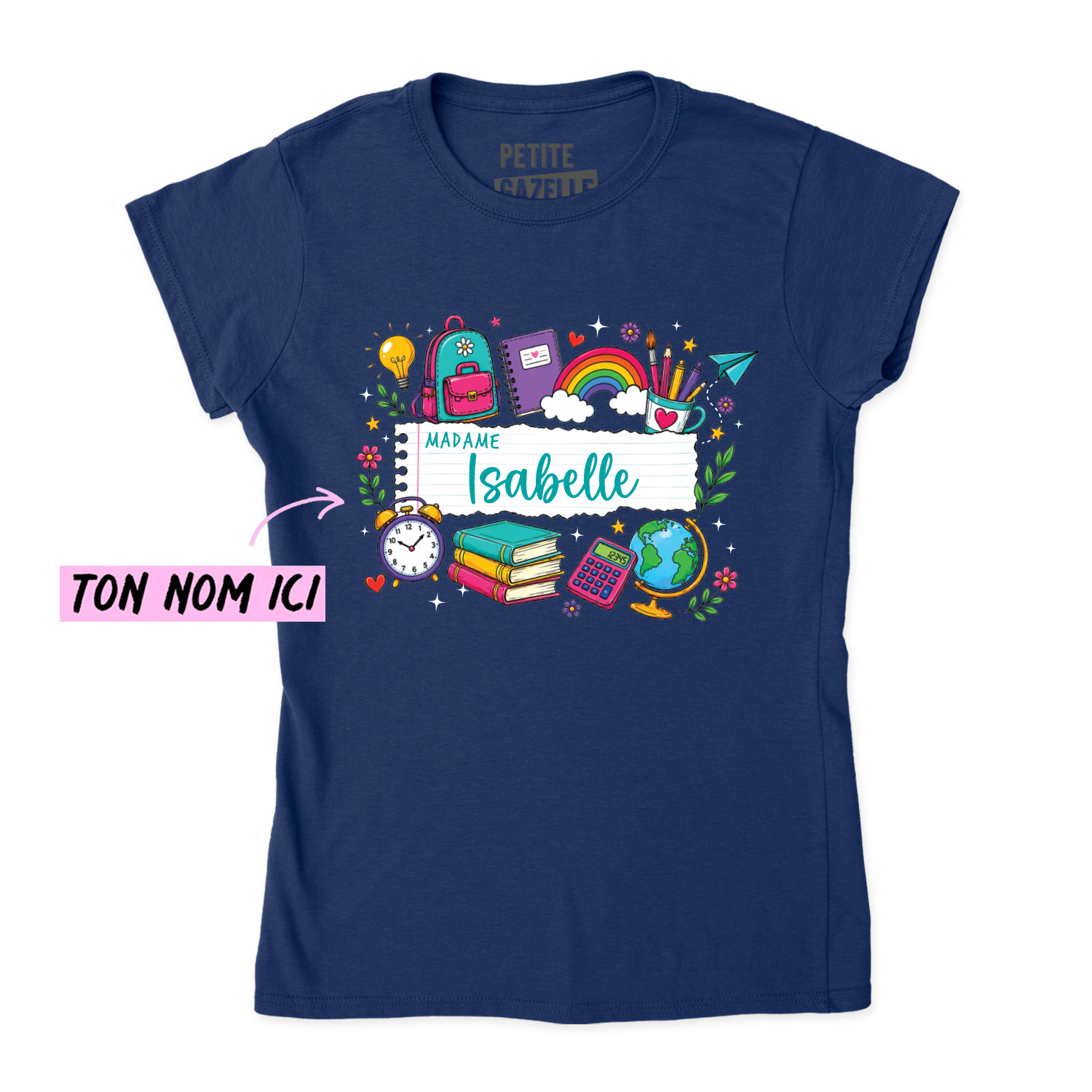 TSHIRT AJUSTÉ | Feuille Lignée
