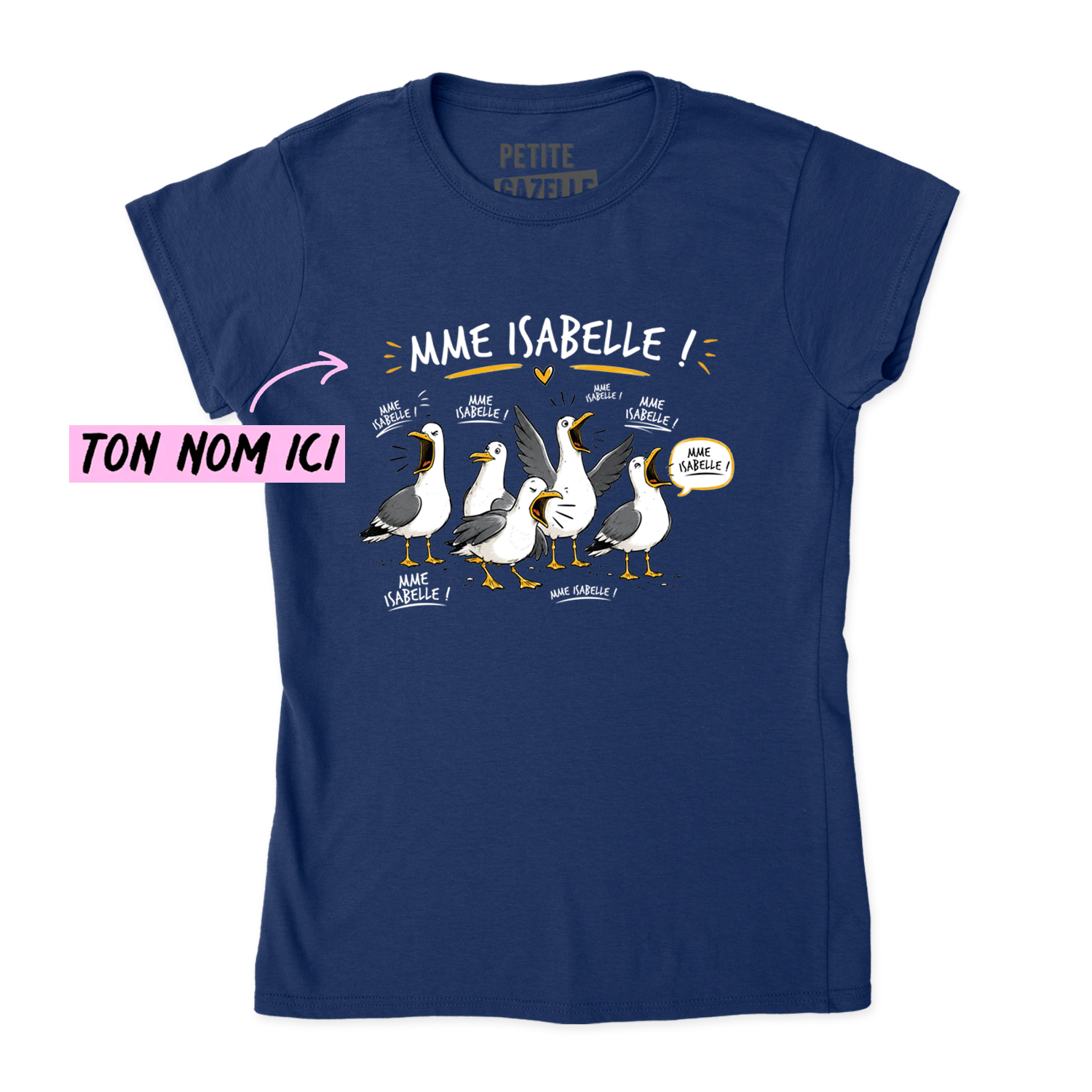TSHIRT AJUSTÉ | Les petites mouettes