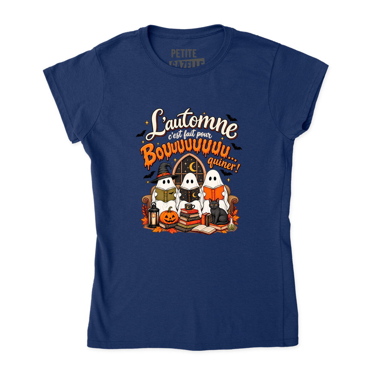 TSHIRT AJUSTÉ | L'automne c'est fait pour bouquiner !