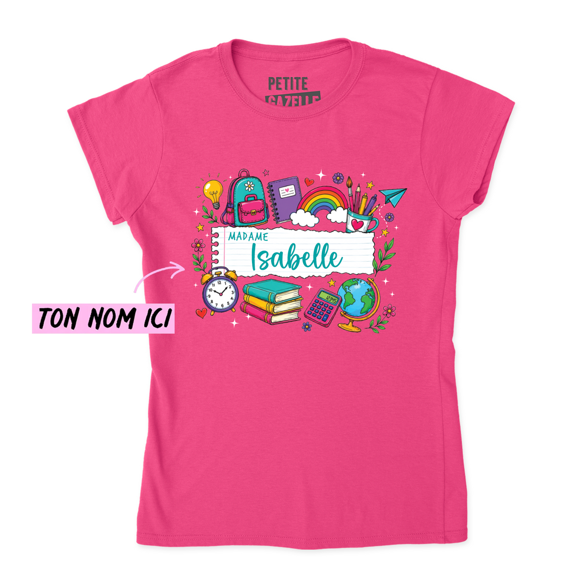TSHIRT AJUSTÉ | Feuille Lignée
