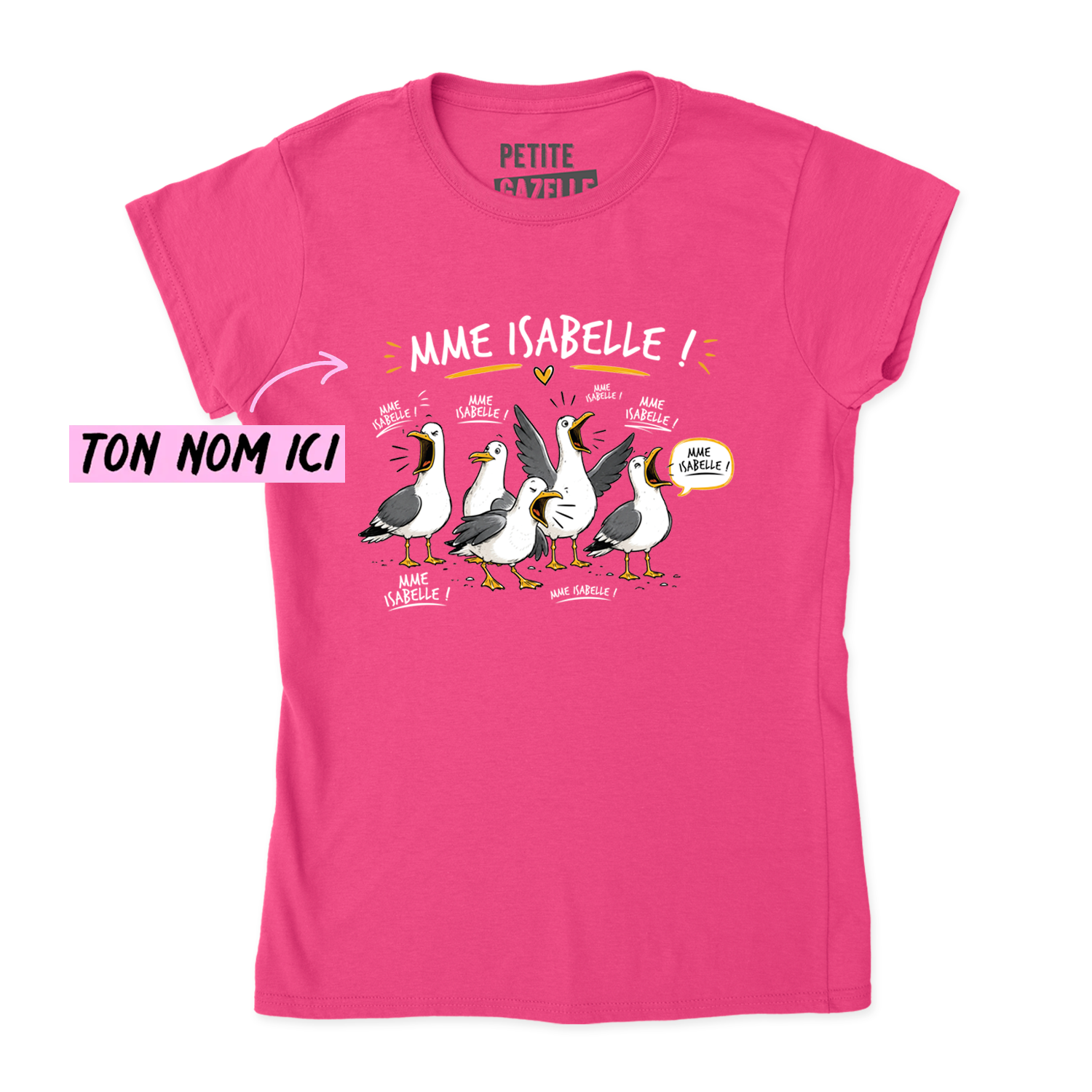 TSHIRT AJUSTÉ | Les petites mouettes
