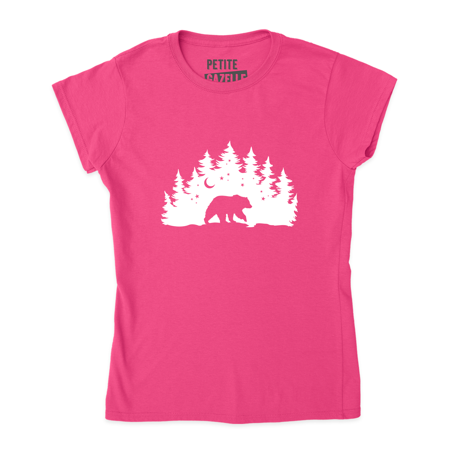 TSHIRT AJUSTÉ | Ours sous les étoiles