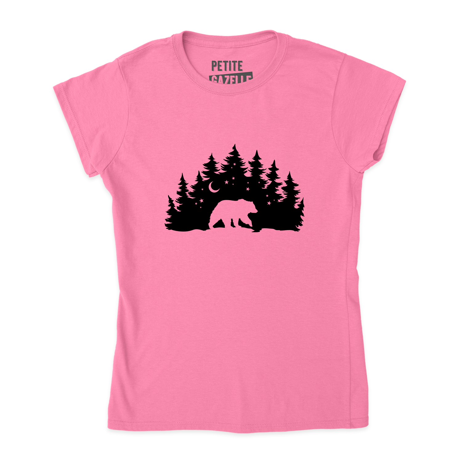 TSHIRT AJUSTÉ | Ours sous les étoiles