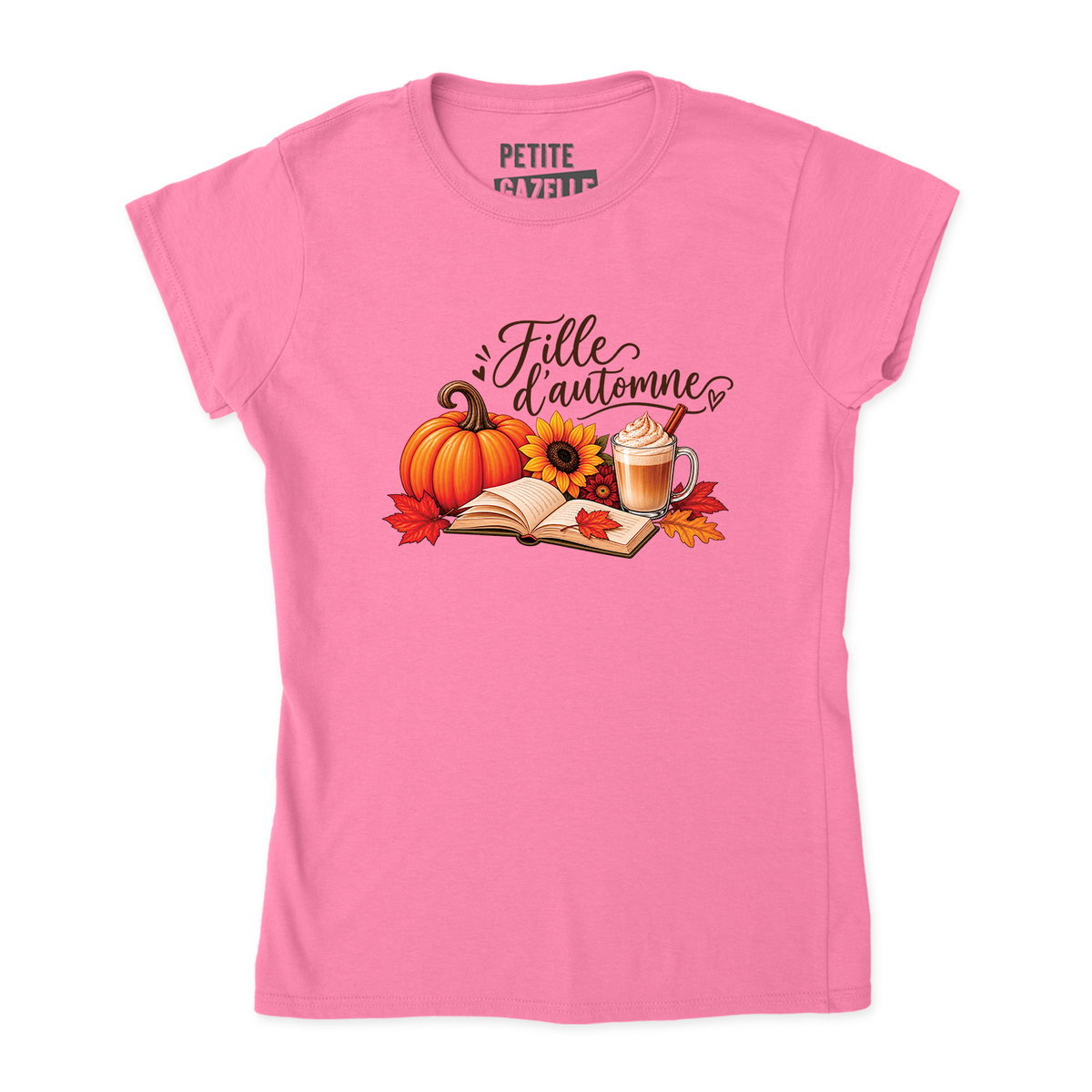 TSHIRT AJUSTÉ | Citrouille & Livres