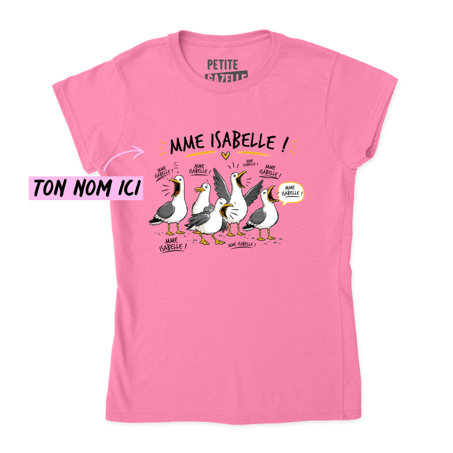 TSHIRT AJUSTÉ | Les petites mouettes