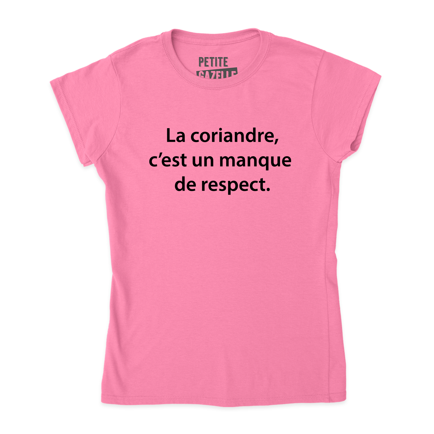 TSHIRT AJUSTÉ | La coriandre