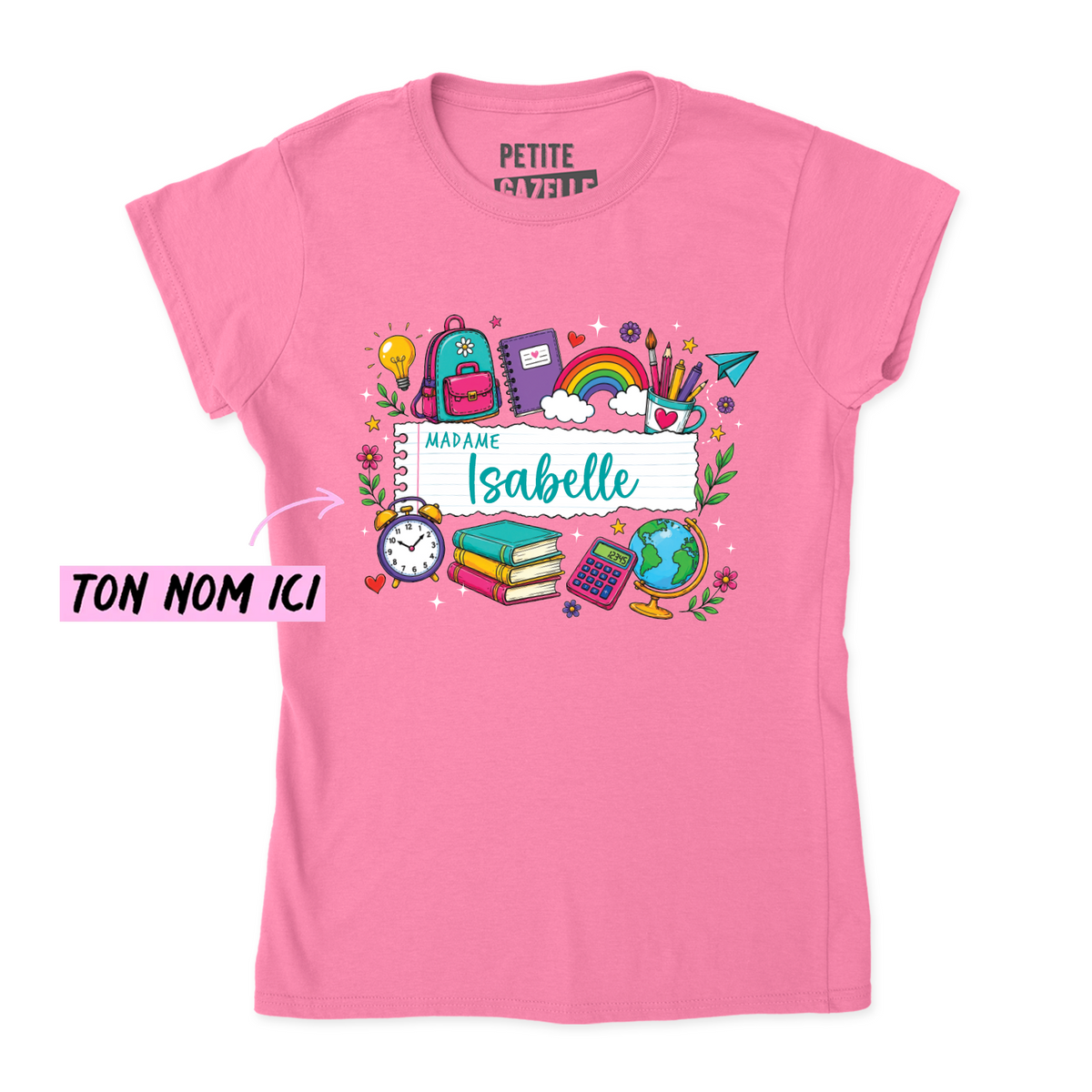 TSHIRT AJUSTÉ | Feuille Lignée