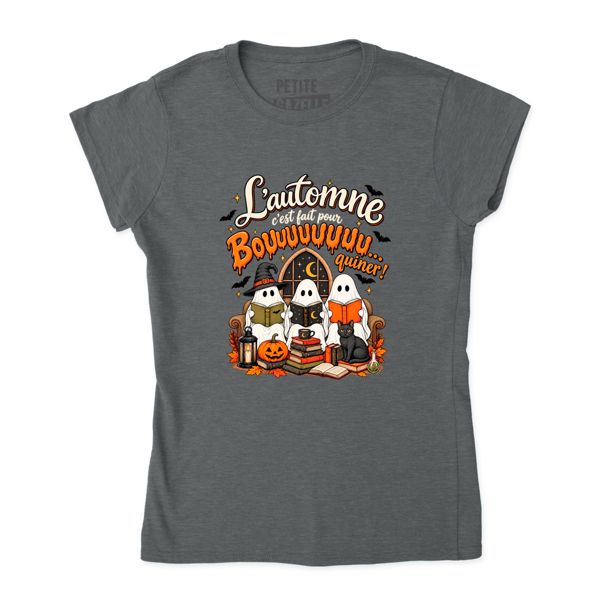 TSHIRT AJUSTÉ | L'automne c'est fait pour bouquiner !