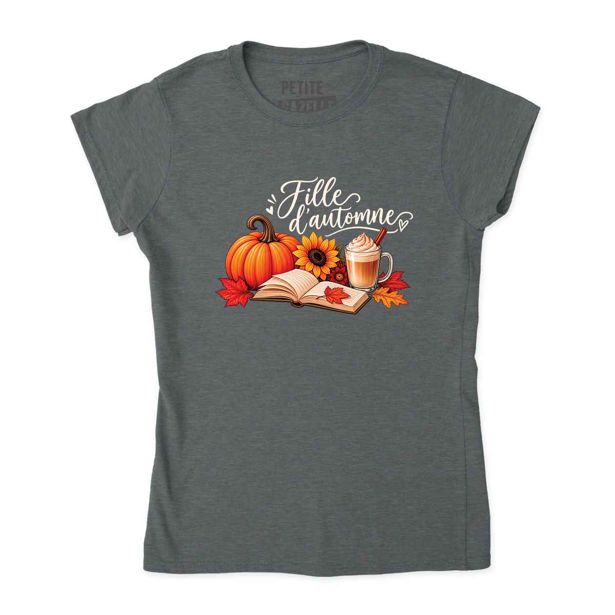 TSHIRT AJUSTÉ | Citrouille & Livres