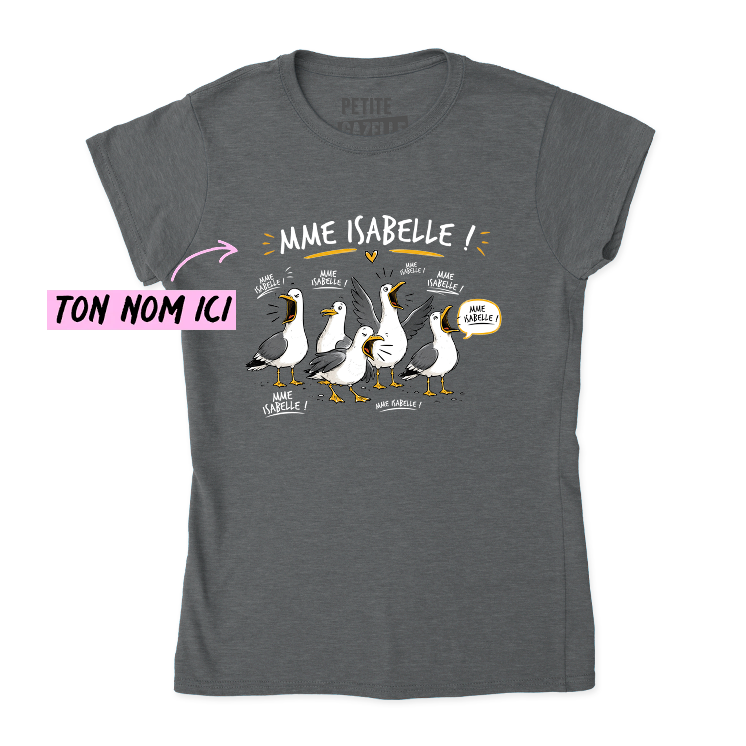 TSHIRT AJUSTÉ | Les petites mouettes