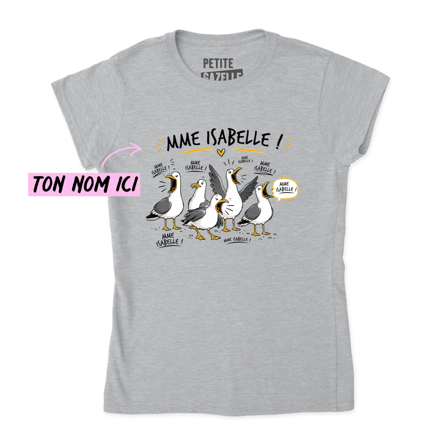 TSHIRT AJUSTÉ | Les petites mouettes