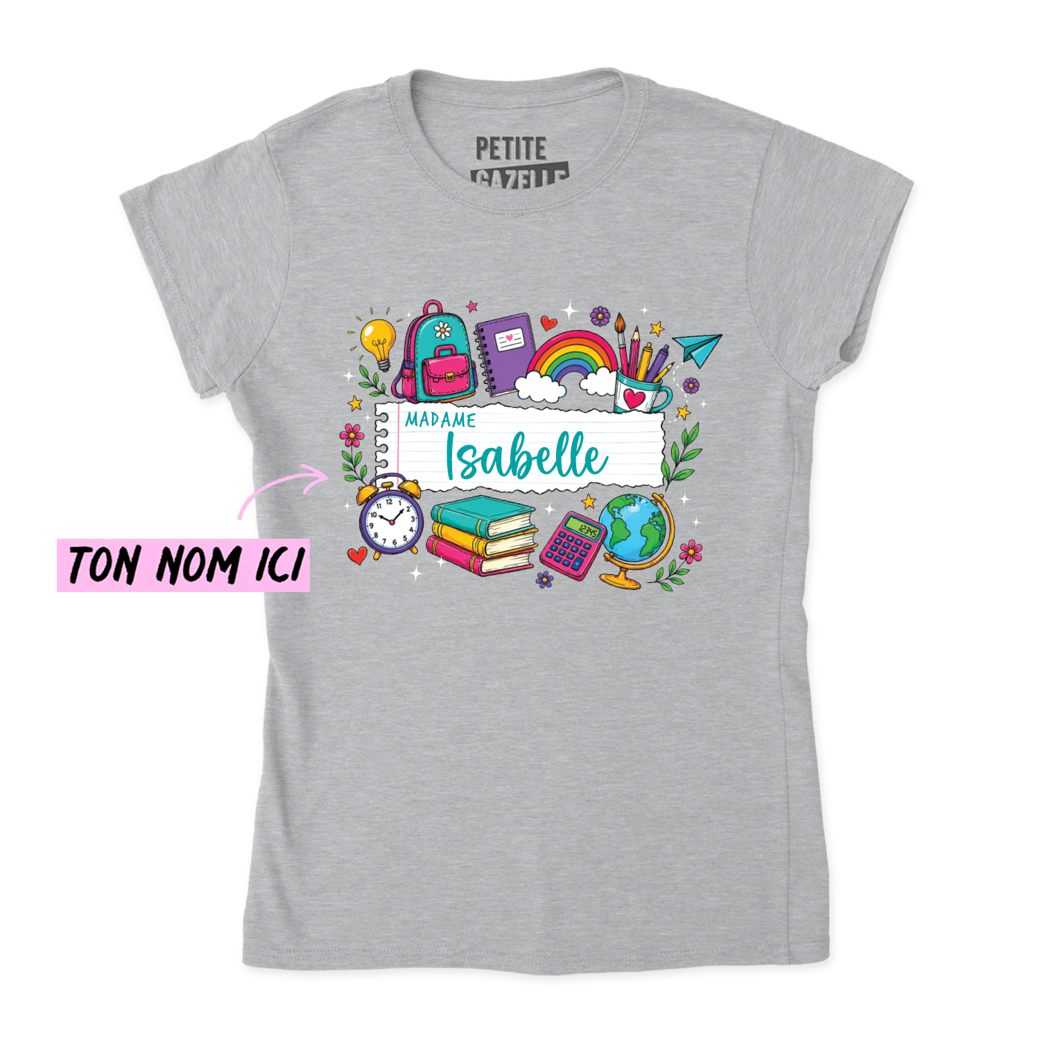 TSHIRT AJUSTÉ | Feuille Lignée