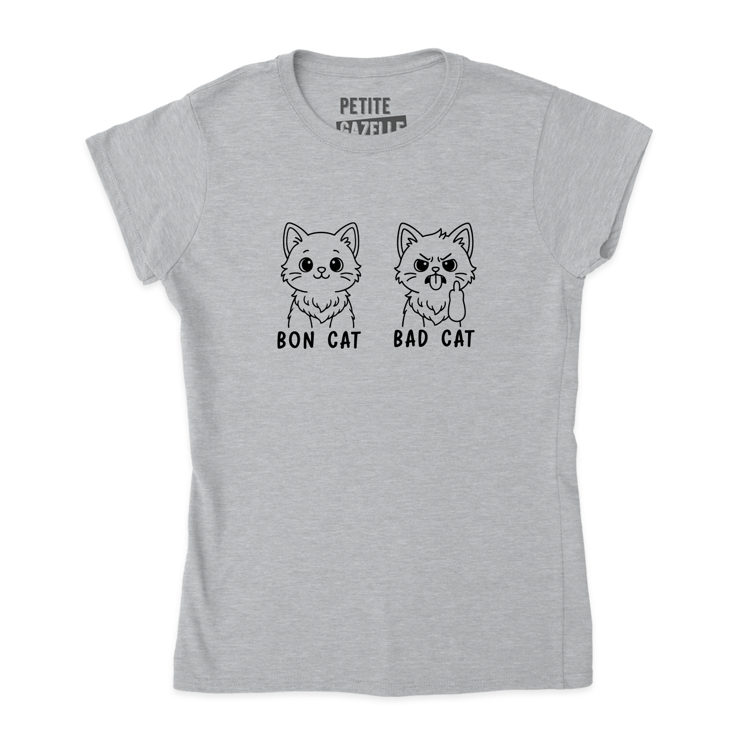 TSHIRT AJUSTÉ | Bon Cat Bad Cat
