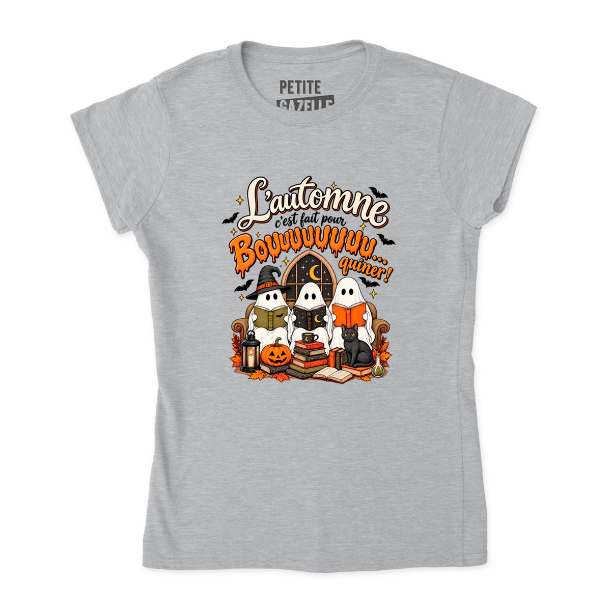 TSHIRT AJUSTÉ | L'automne c'est fait pour bouquiner !