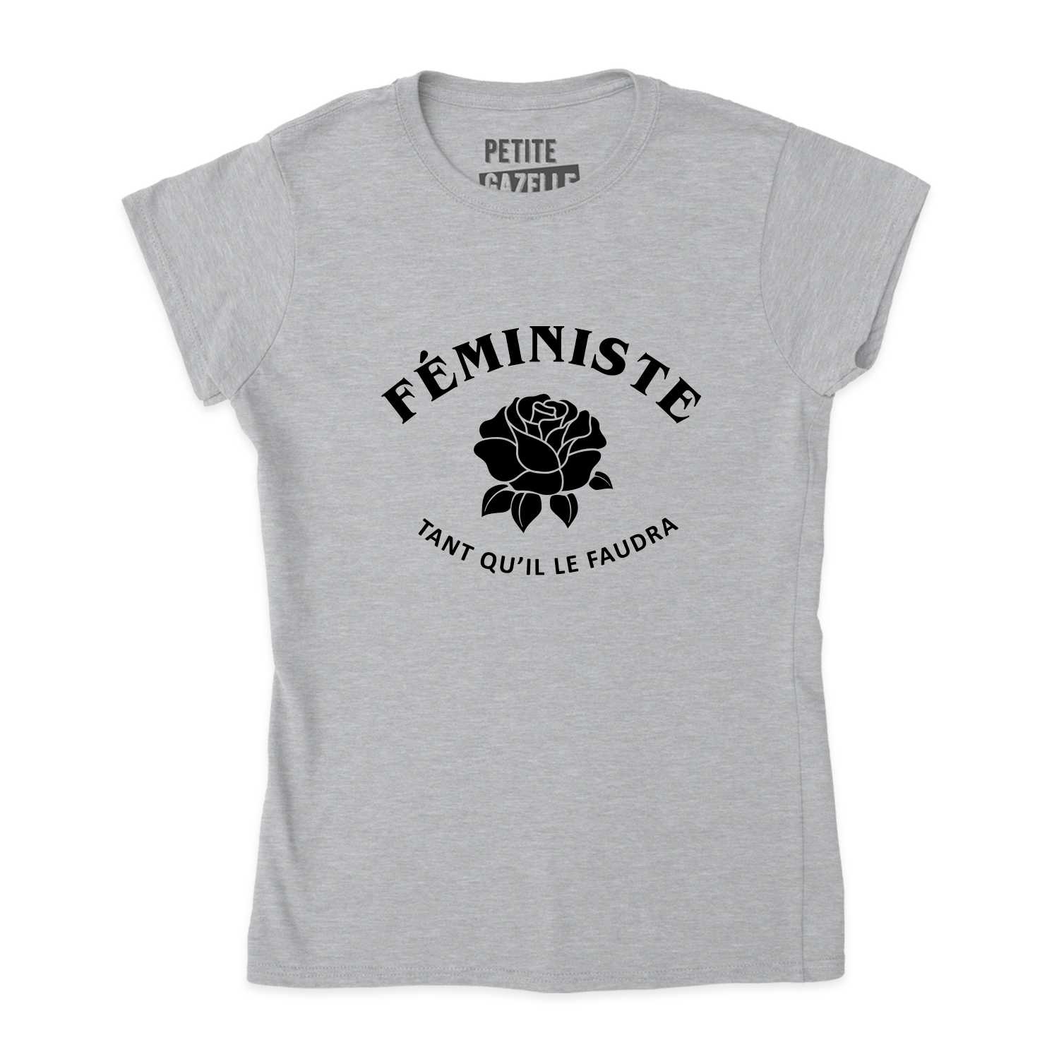 TSHIRT AJUSTÉ | Féministe tant qu'il le faudra