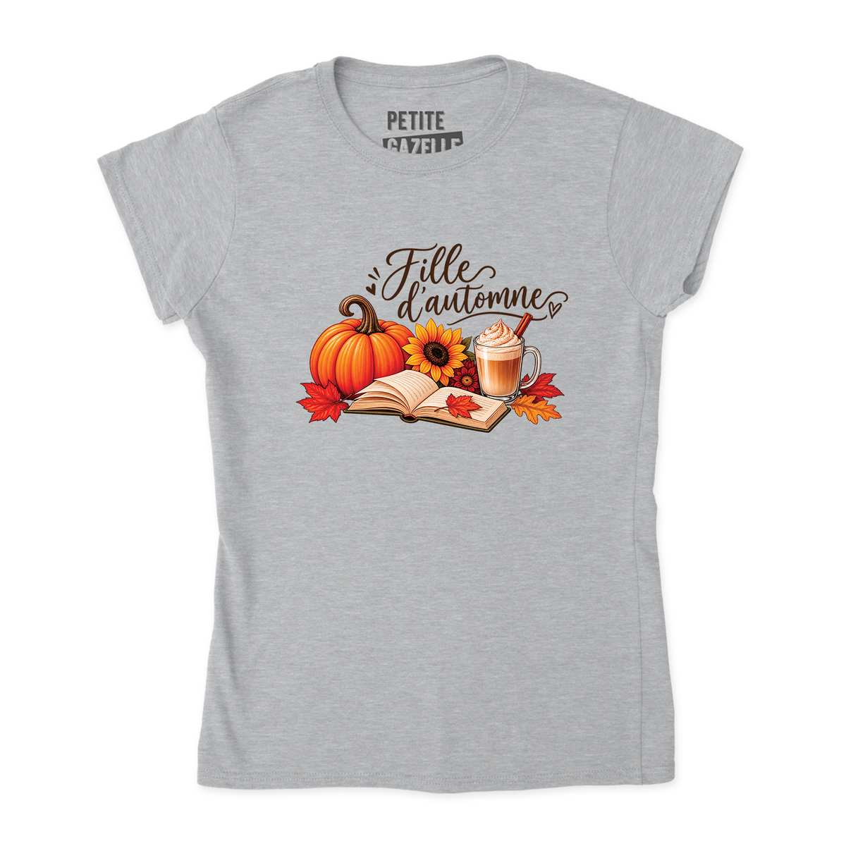 TSHIRT AJUSTÉ | Citrouille & Livres