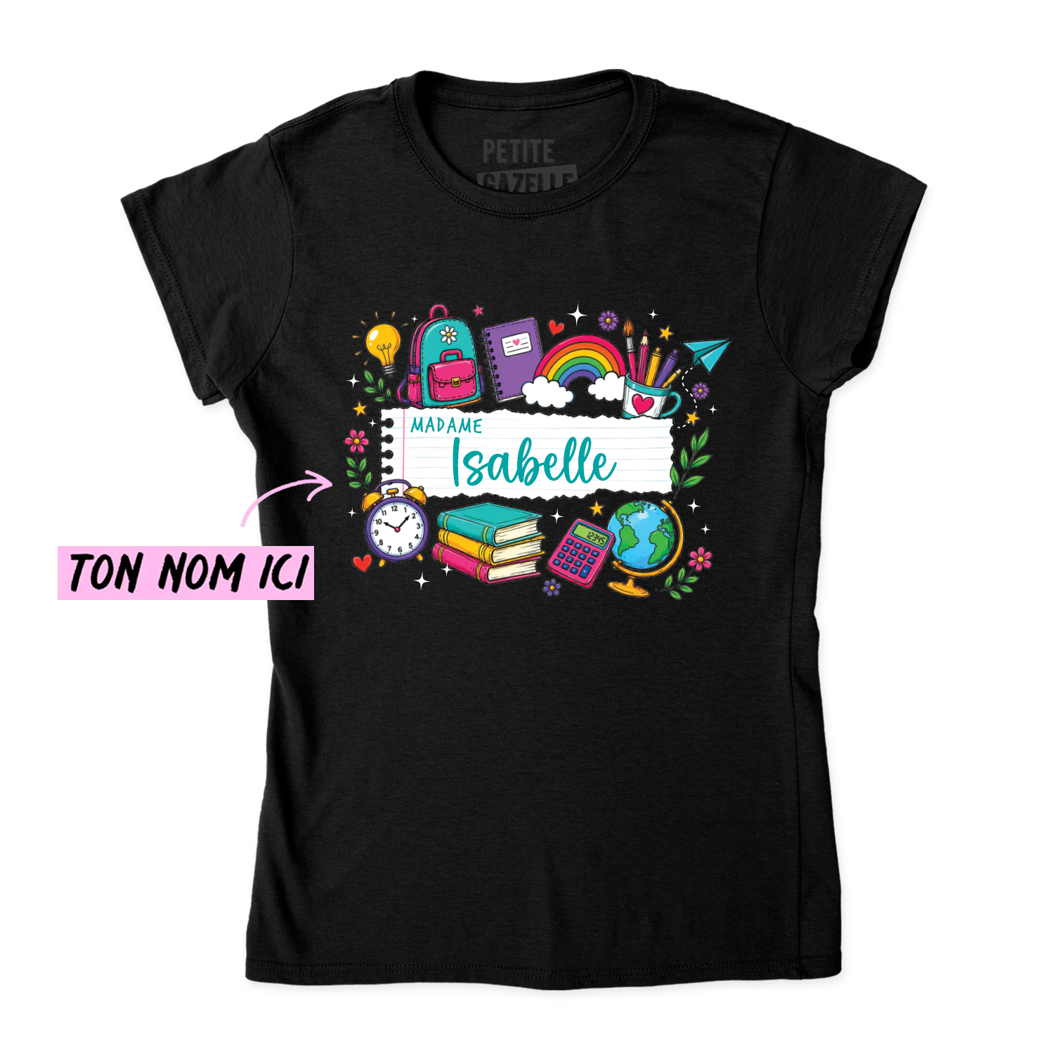 TSHIRT AJUSTÉ | Feuille Lignée