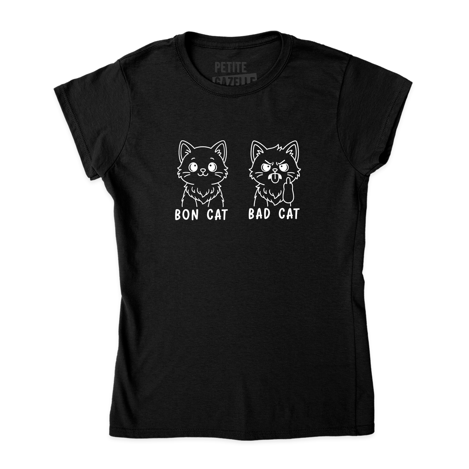 TSHIRT AJUSTÉ | Bon Cat Bad Cat