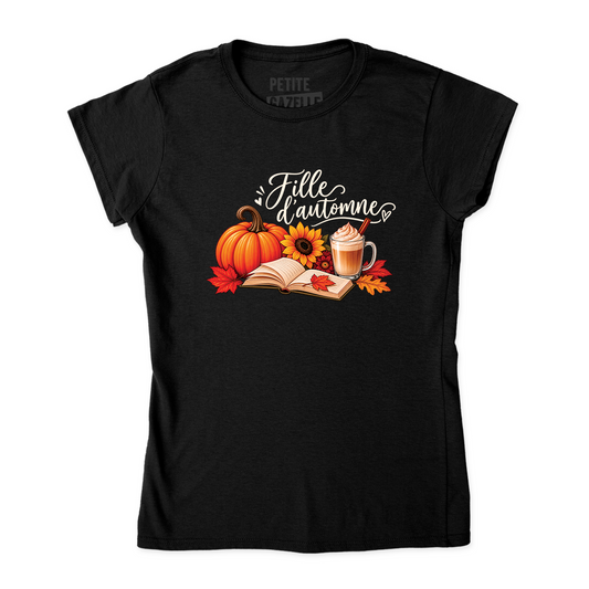 TSHIRT AJUSTÉ | Citrouille & Livres