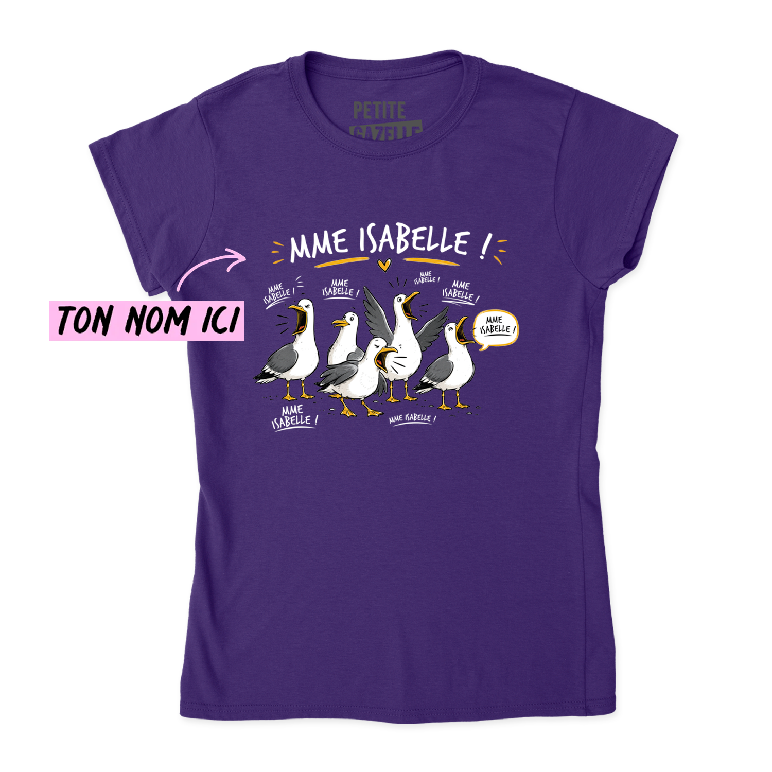 TSHIRT AJUSTÉ | Les petites mouettes