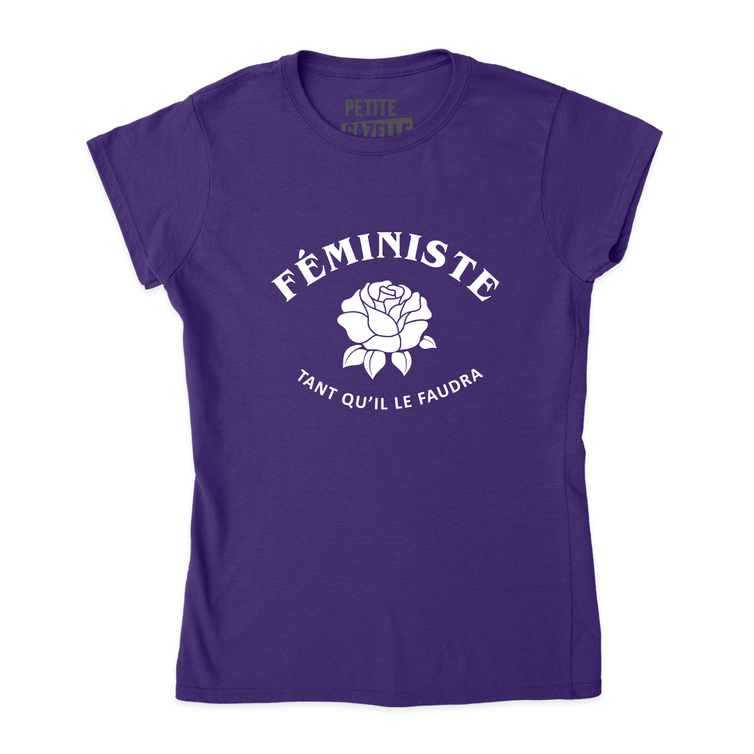 TSHIRT AJUSTÉ | Féministe tant qu'il le faudra