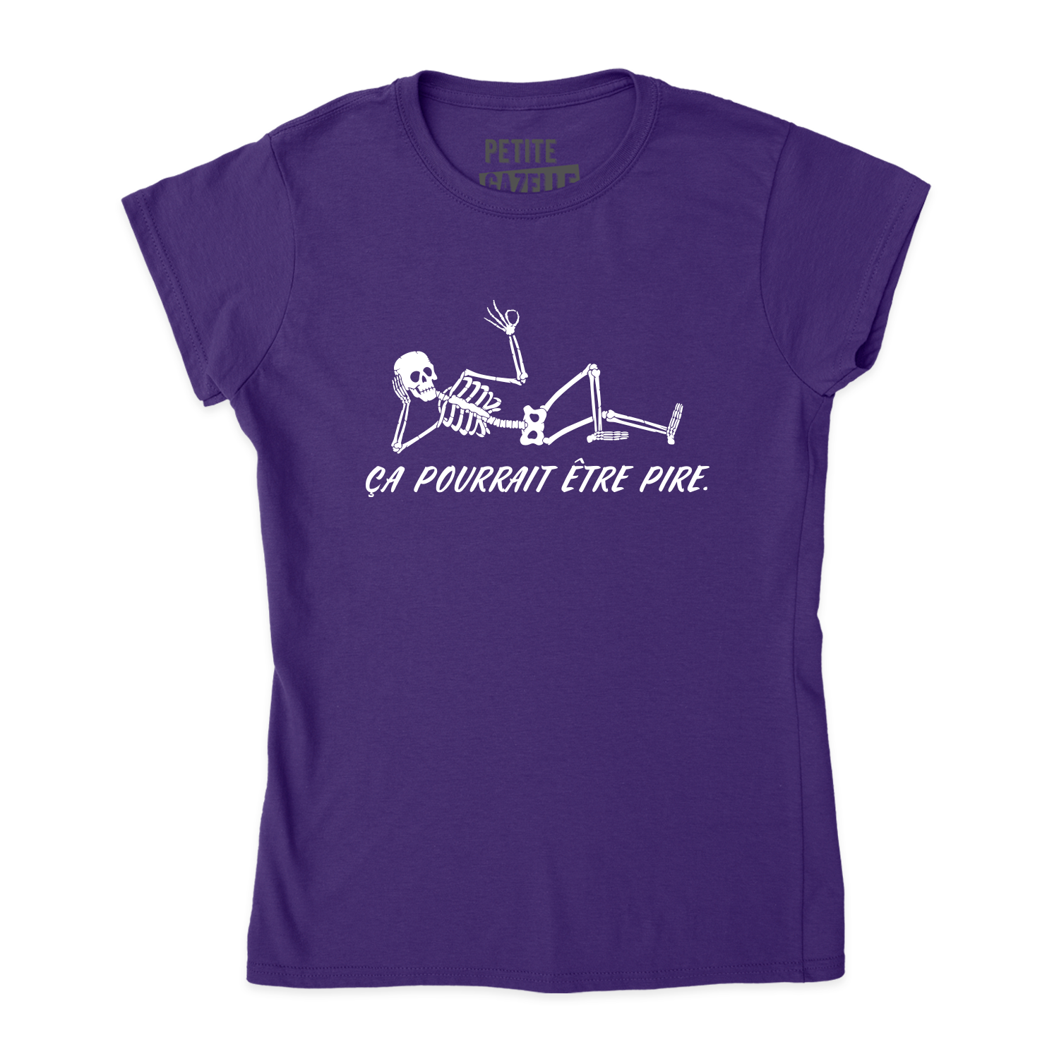 TSHIRT AJUSTÉ | Ça pourrait être pire.