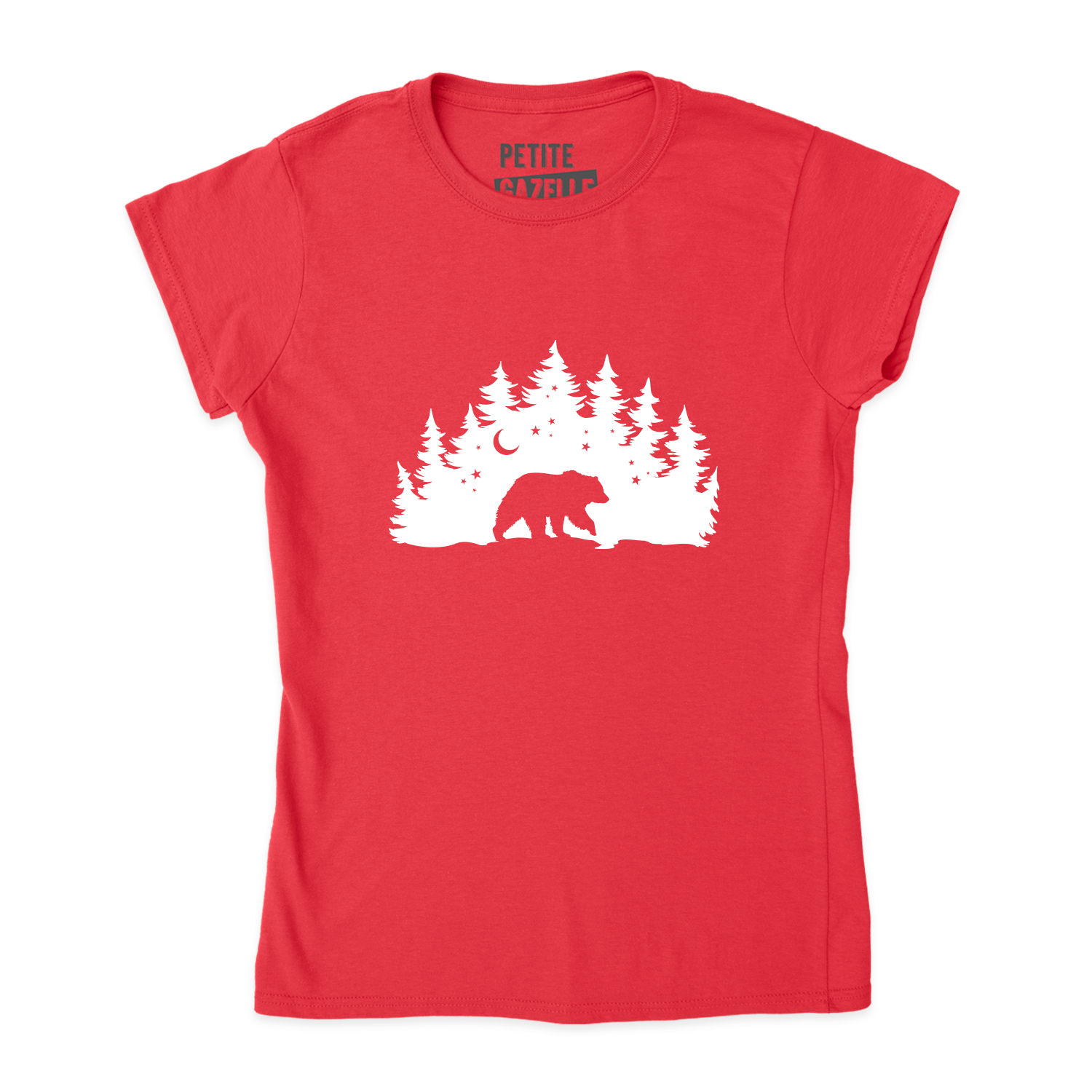 TSHIRT AJUSTÉ | Ours sous les étoiles