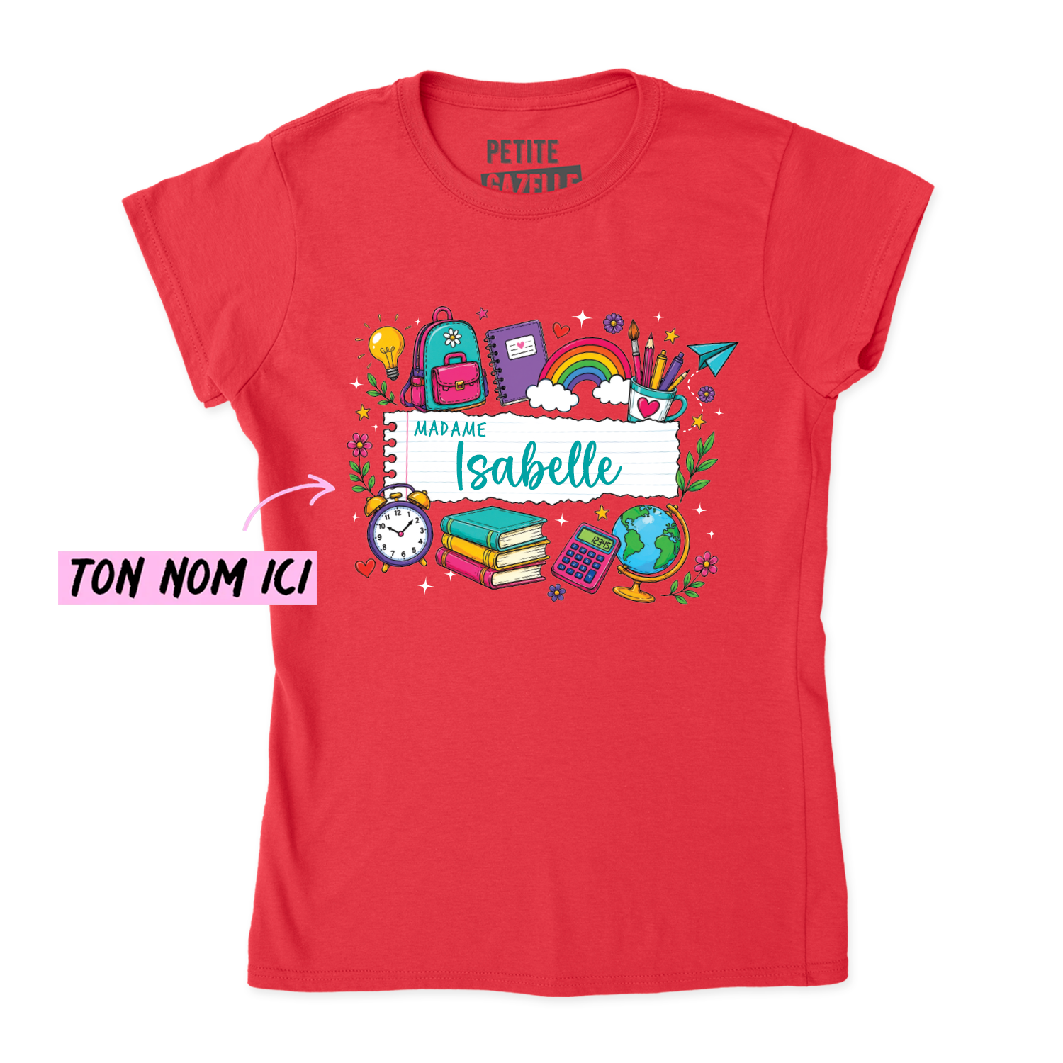 TSHIRT AJUSTÉ | Feuille Lignée
