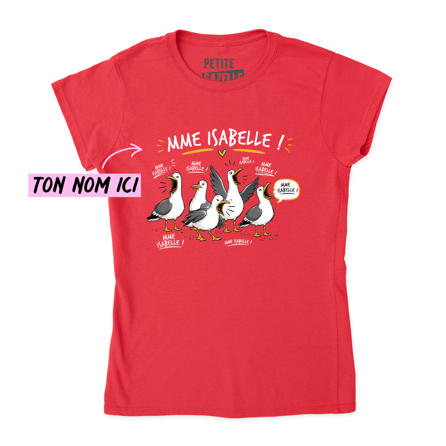 TSHIRT AJUSTÉ | Les petites mouettes