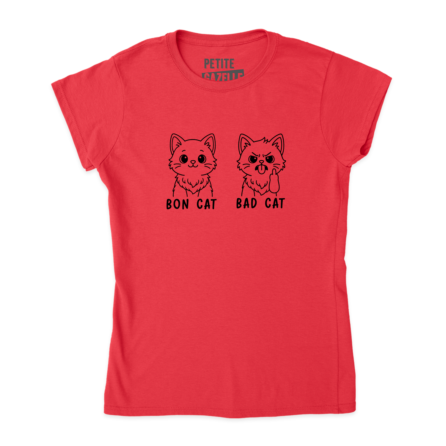TSHIRT AJUSTÉ | Bon Cat Bad Cat
