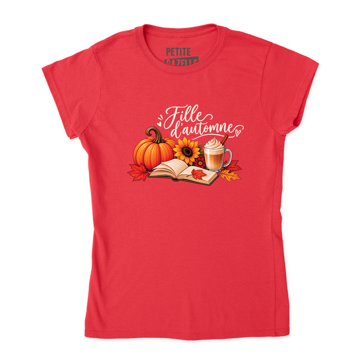 TSHIRT AJUSTÉ | Citrouille & Livres